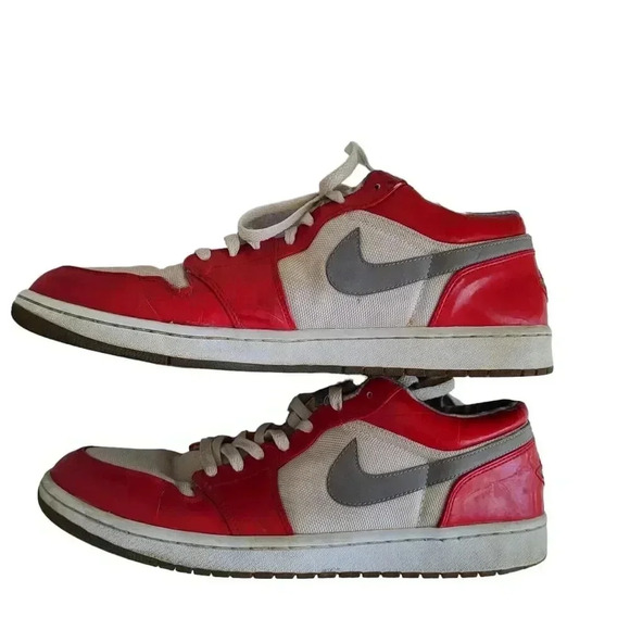 Jordan Other - Air Jordan 1 Retro Low 'South Side' 309192‑171 Sz 14 red/white / Gray
